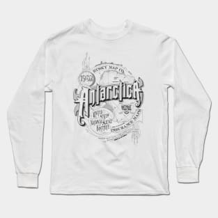 Antarctica Insurance Map Long Sleeve T-Shirt